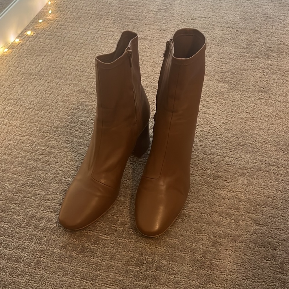 Loeffler Randall | Elise Slim Ankle Booties w/ Block Heel